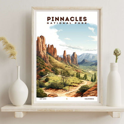 Pinnacles National Park Poster | S08