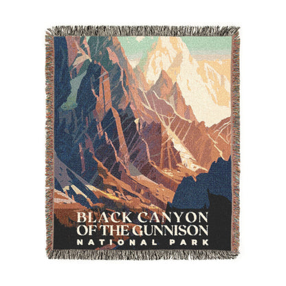 Black Canyon of the Gunnison National Park Woven Blanket | S01