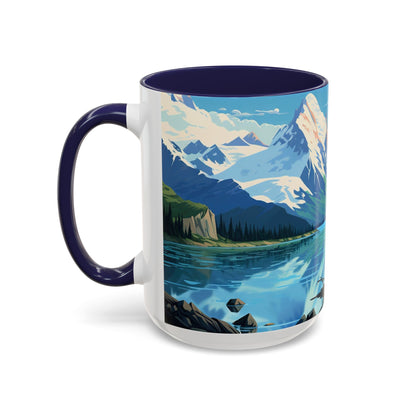 Glacier Bay National Park Mug | Accent Coffee Mug (11, 15oz)