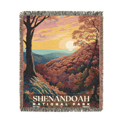 Shenandoah National Park Woven Blanket | S02