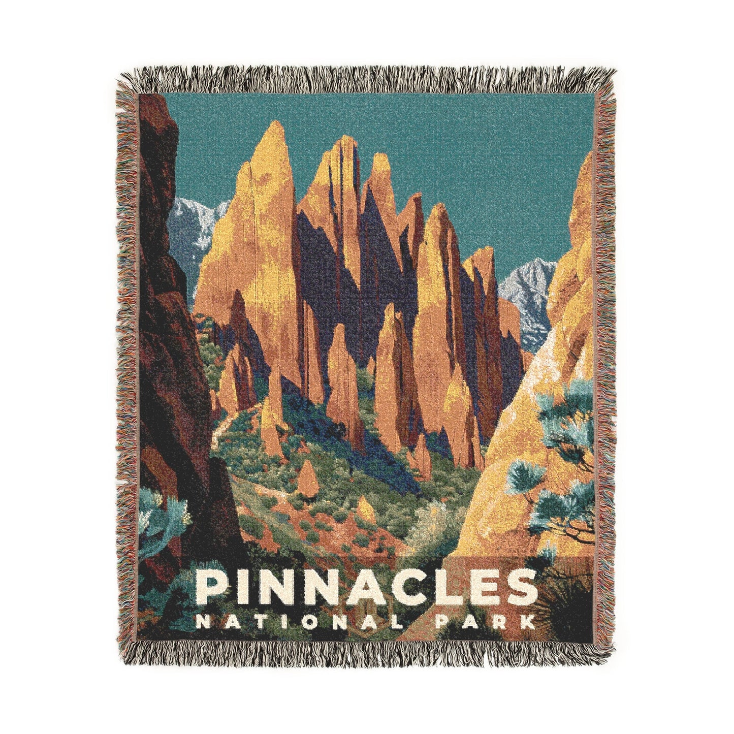 Pinnacles National Park Woven Blanket | S20
