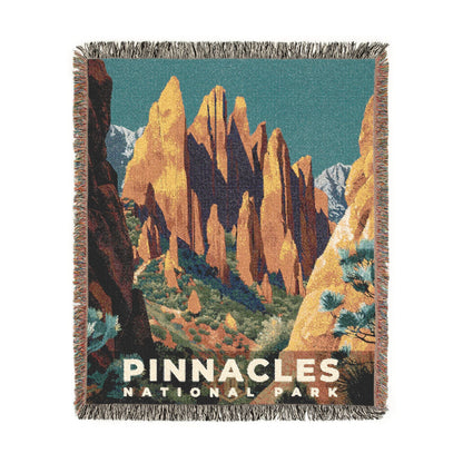 Pinnacles National Park Woven Blanket | S20