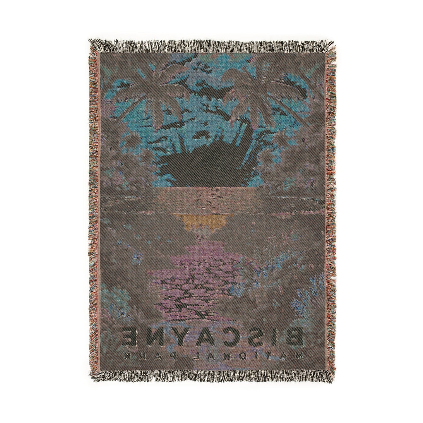 Biscayne National Park Woven Blanket | S11