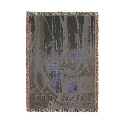 Congaree National Park Woven Blanket | S02