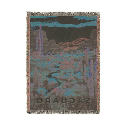 Saguaro National Park Woven Blanket | S09
