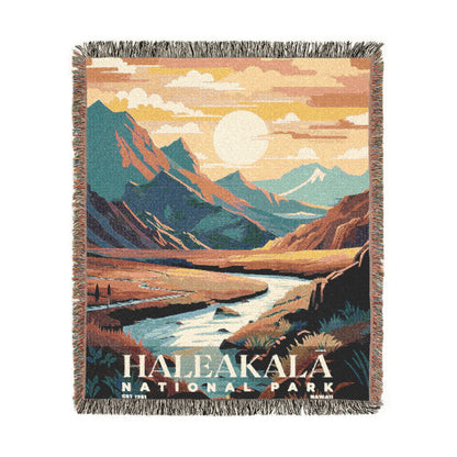 Haleakala National Park Woven Blanket | S05