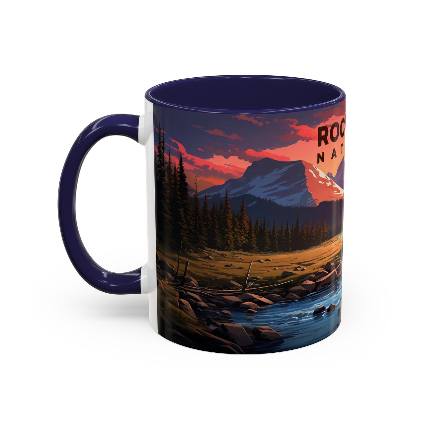 Rocky Mountain National Park Mug | Accent Coffee Mug (11, 15oz)