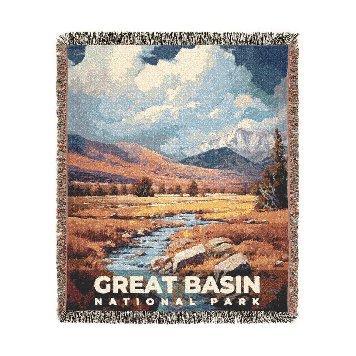 Great Basin National Park Woven Blanket | S06
