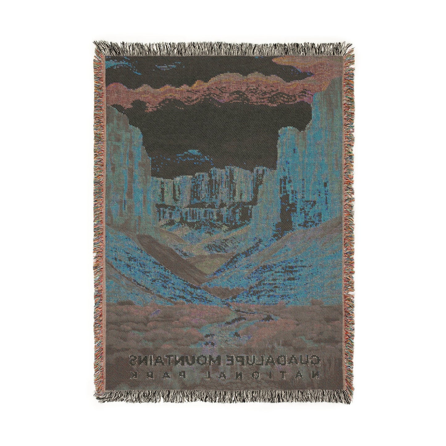 Guadalupe Mountains National Park Woven Blanket | S09