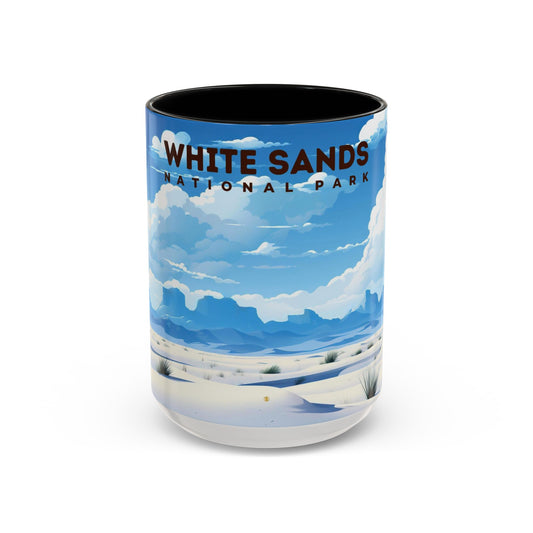 White Sands National Park Mug | Accent Coffee Mug (11, 15oz)