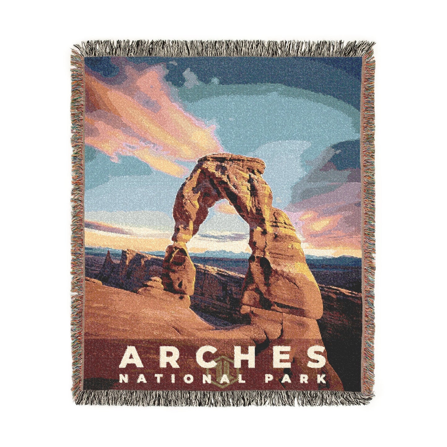 Arches National Park Woven Blanket | S10