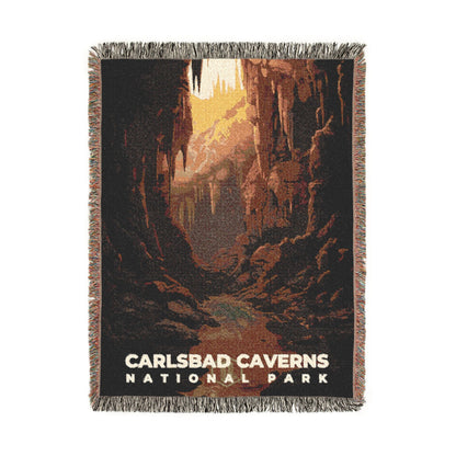 Carlsbad Caverns National Park Woven Blanket | S07