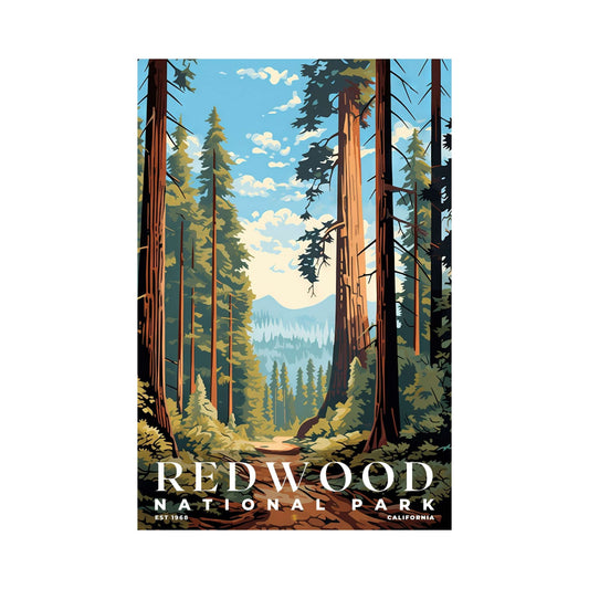 Redwood National and State Parks Poster | S06