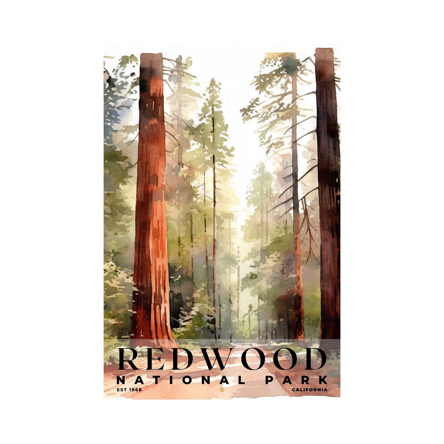 Redwood National and State Parks Poster | S04