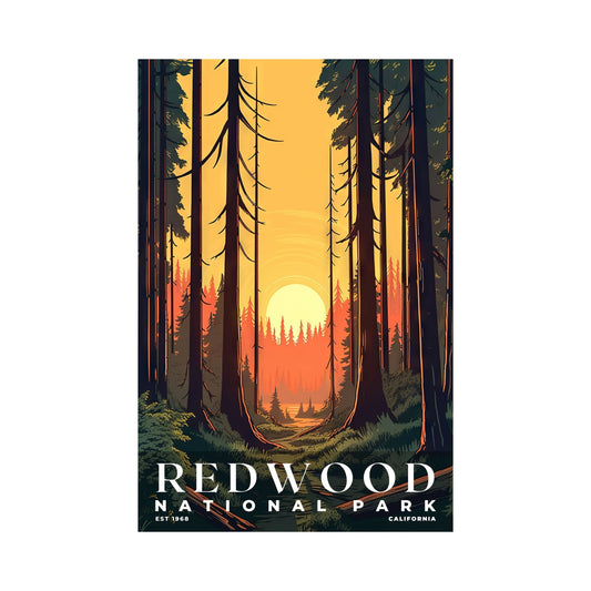 Redwood National and State Parks Poster | S03