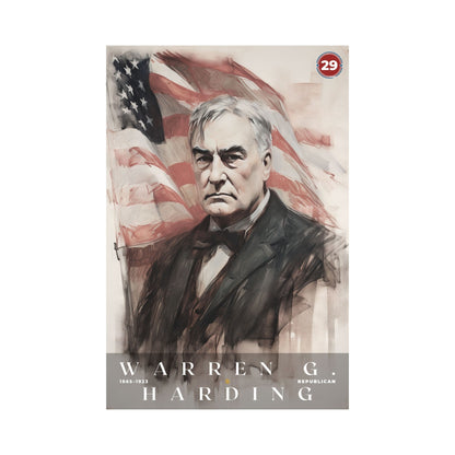 Warren G Harding Poster | S03