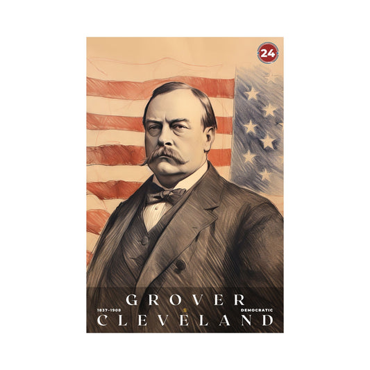 Grover Cleveland 24th Poster | S03