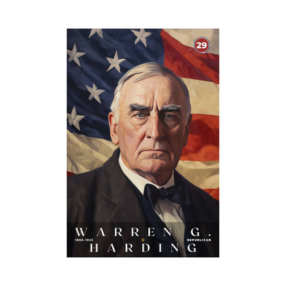 Warren G Harding Poster | S04