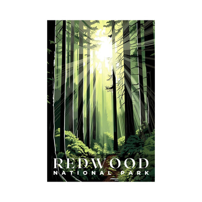 Redwood National and State Parks Poster | S01