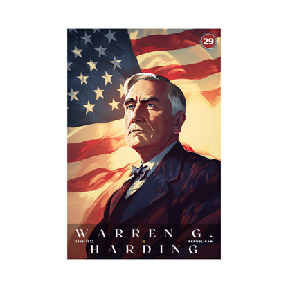 Warren G Harding Poster | S02