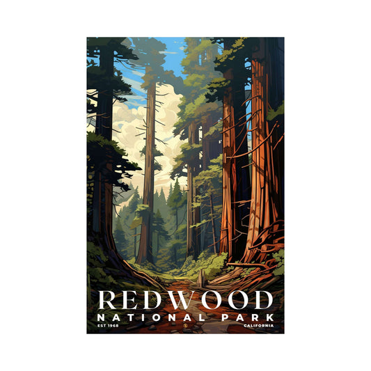 Redwood National and State Parks Poster | S07