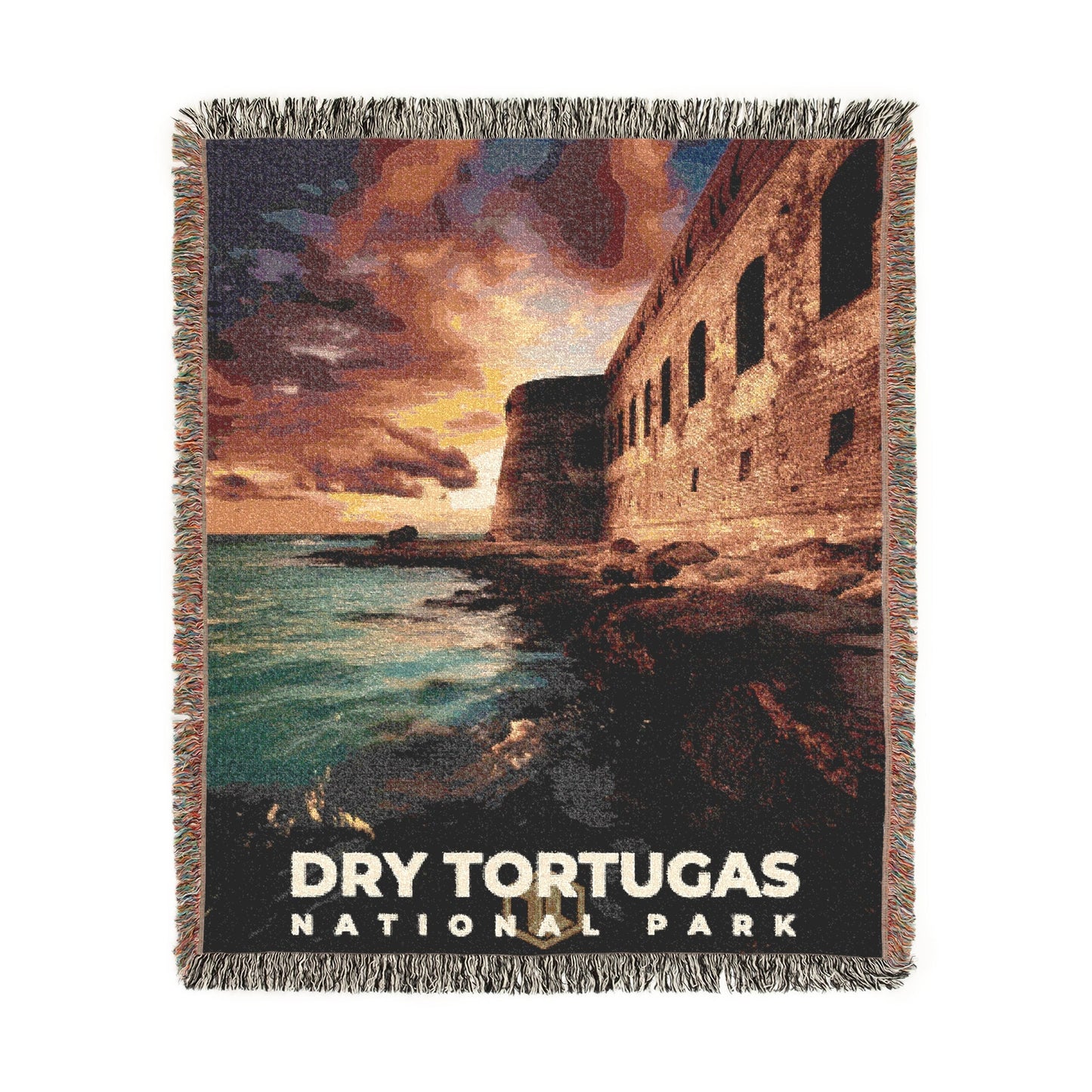 Dry Tortugas National Park Woven Blanket | S10