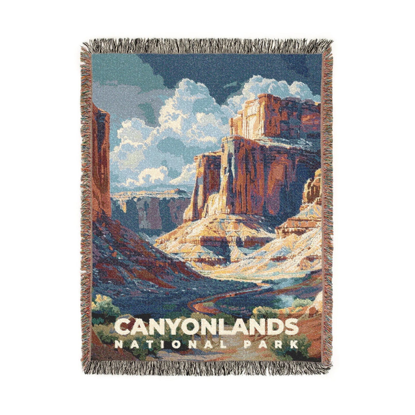 Canyonlands National Park Woven Blanket | S18
