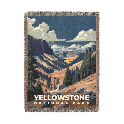 Yellowstone National Park Woven Blanket | S19