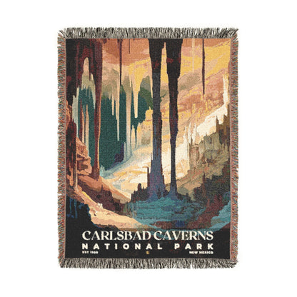 Carlsbad Caverns National Park Woven Blanket | S02