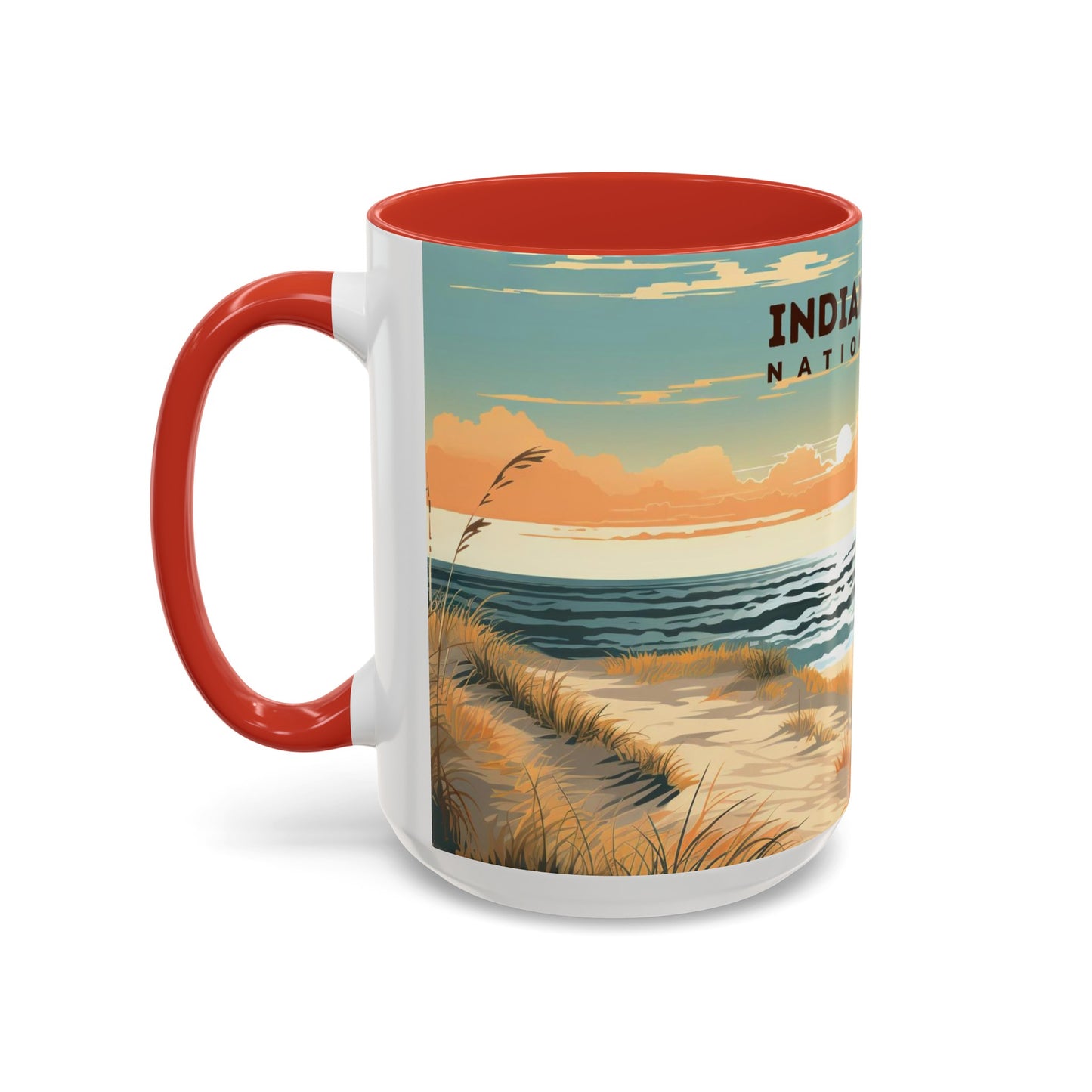 Indiana Dunes National Park Mug | Accent Coffee Mug (11, 15oz)