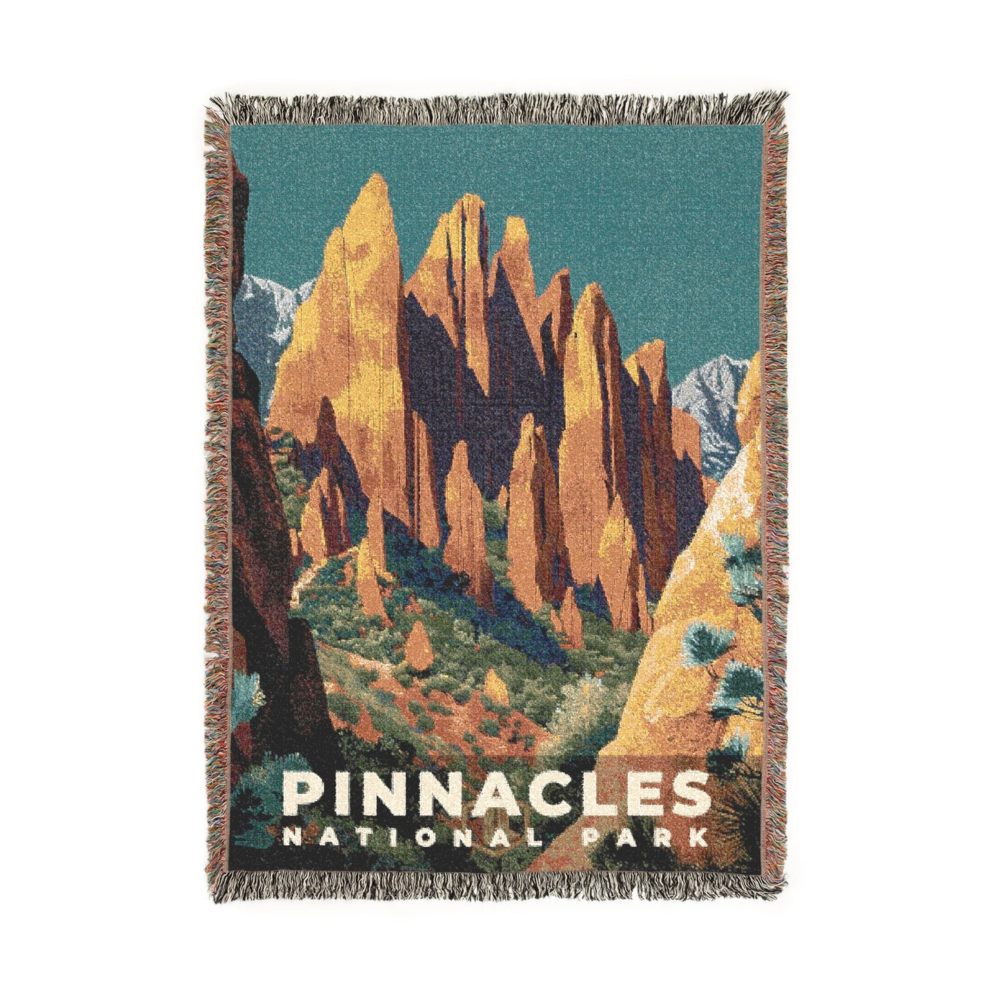 Pinnacles National Park Woven Blanket | S20