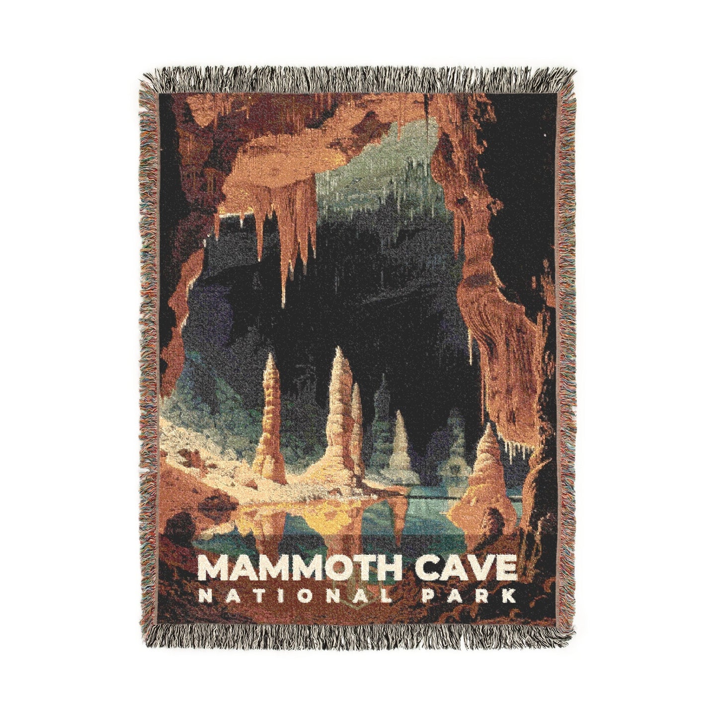 Mammoth Cave National Park Woven Blanket | S18