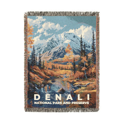 Denali National Park Woven Blanket | S18