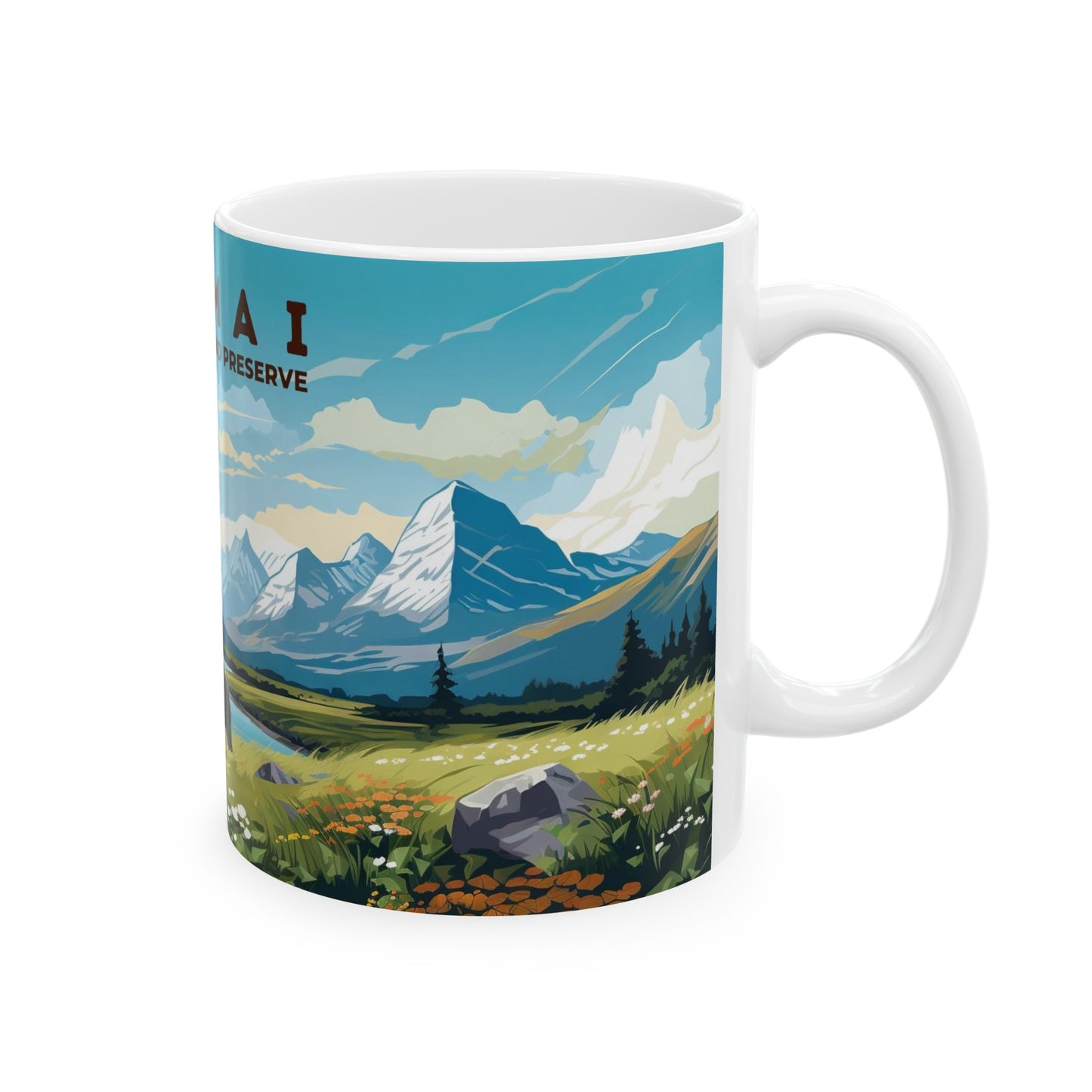 Katmai National Park Mug | White Ceramic Mug (11oz, 15oz)