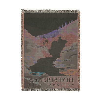 Hot Springs National Park Woven Blanket | S03
