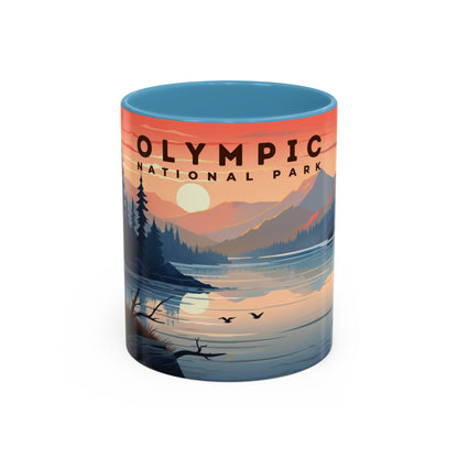 Olympic National Park Mug | Accent Coffee Mug (11, 15oz)