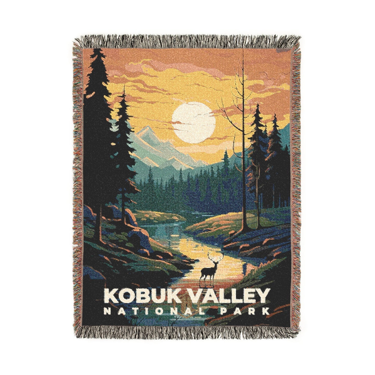 Kobuk Valley National Park Woven Blanket | S07