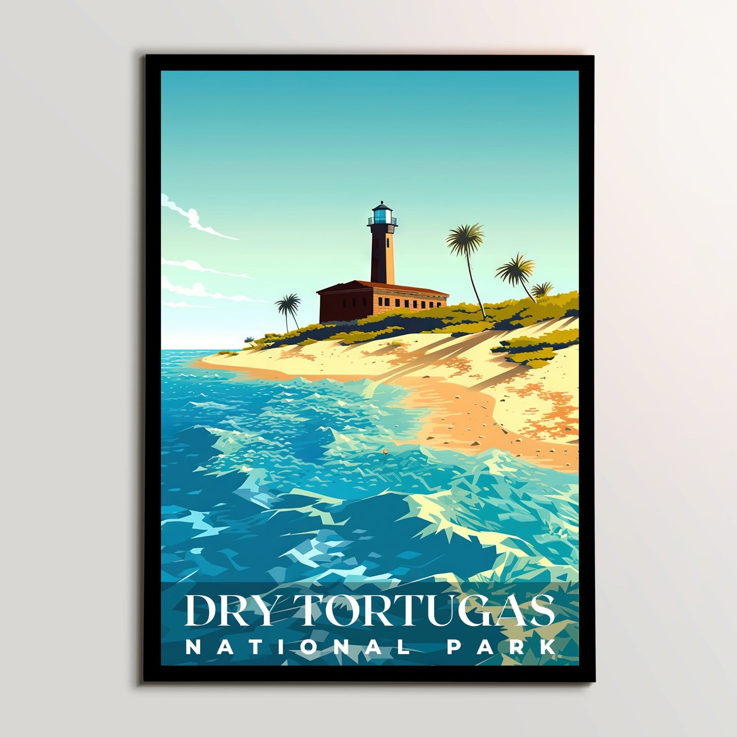 Dry Tortugas National Park Poster | S01