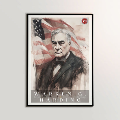 Warren G Harding Poster | S03