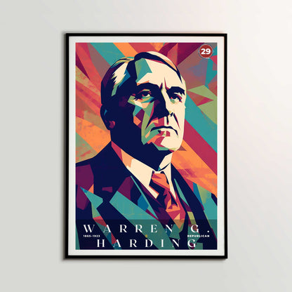 Warren G Harding Poster | S01