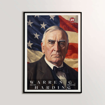 Warren G Harding Poster | S04