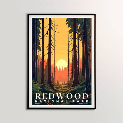 Redwood National and State Parks Poster | S03