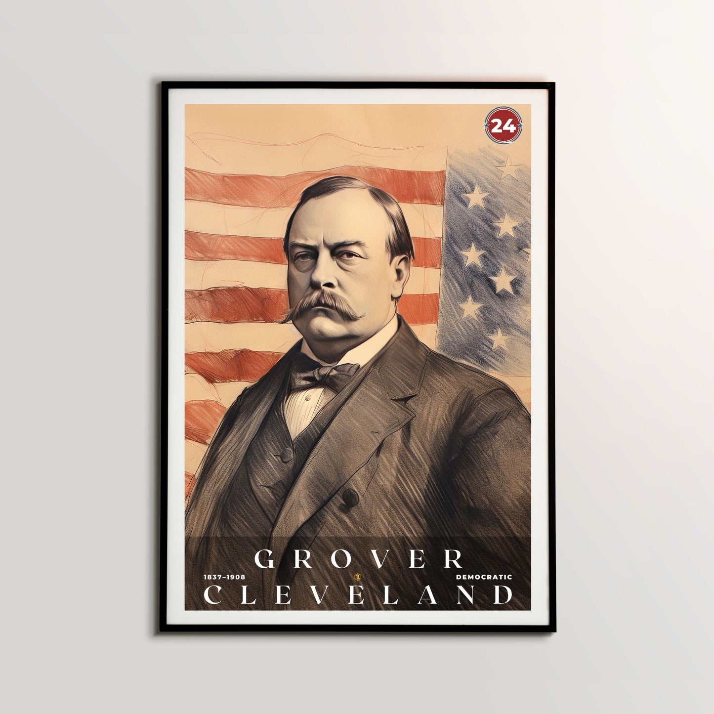 Grover Cleveland 24th Poster | S03