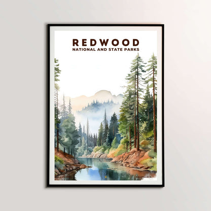 Redwood National and State Parks Poster | S08