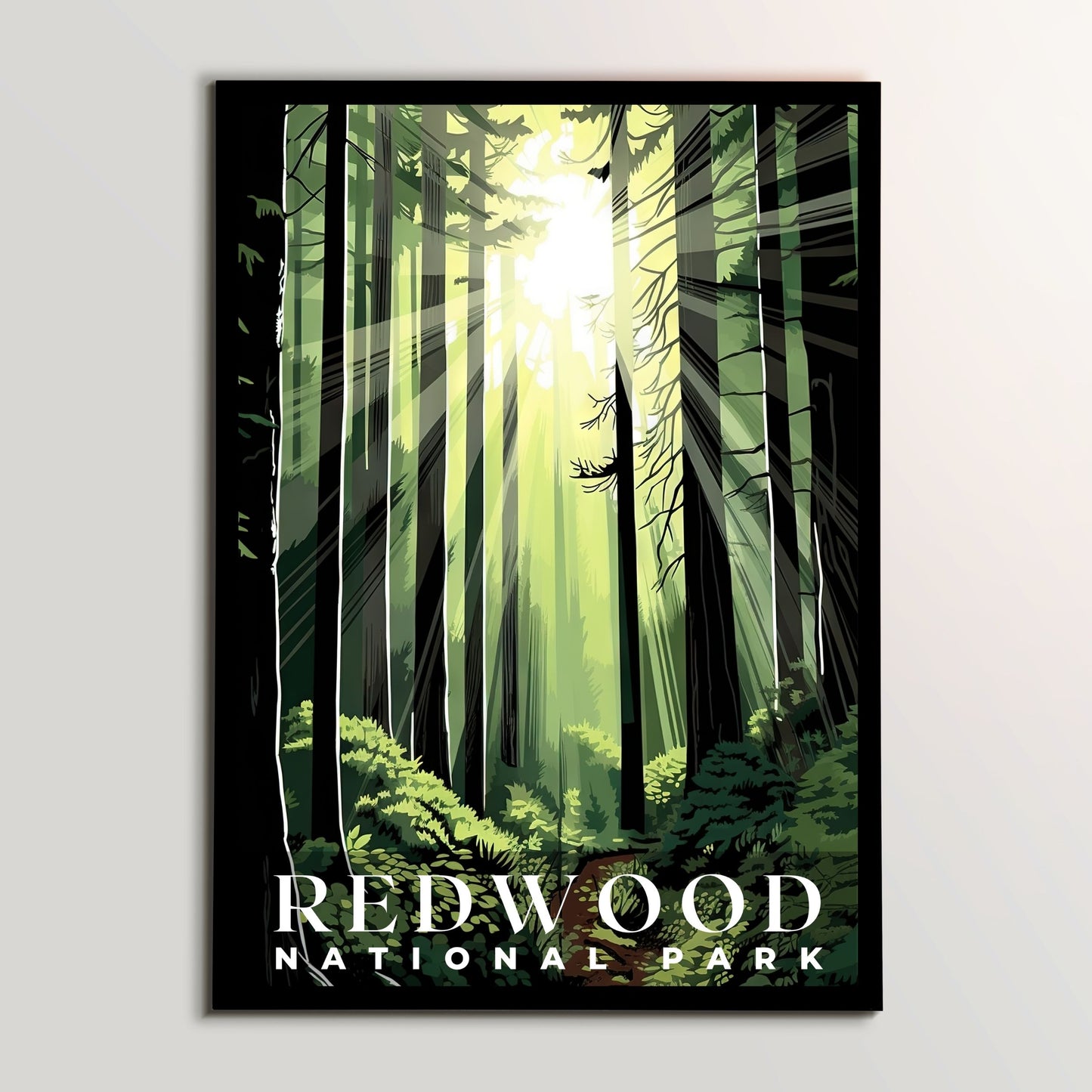 Redwood National and State Parks Poster | S01