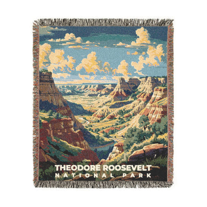 Theodore Roosevelt National Park Woven Blanket | S11