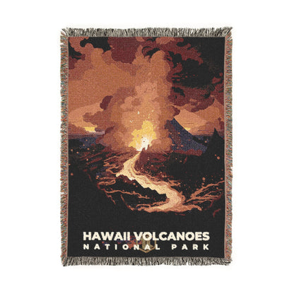Hawaii Volcanoes National Park Woven Blanket | S07