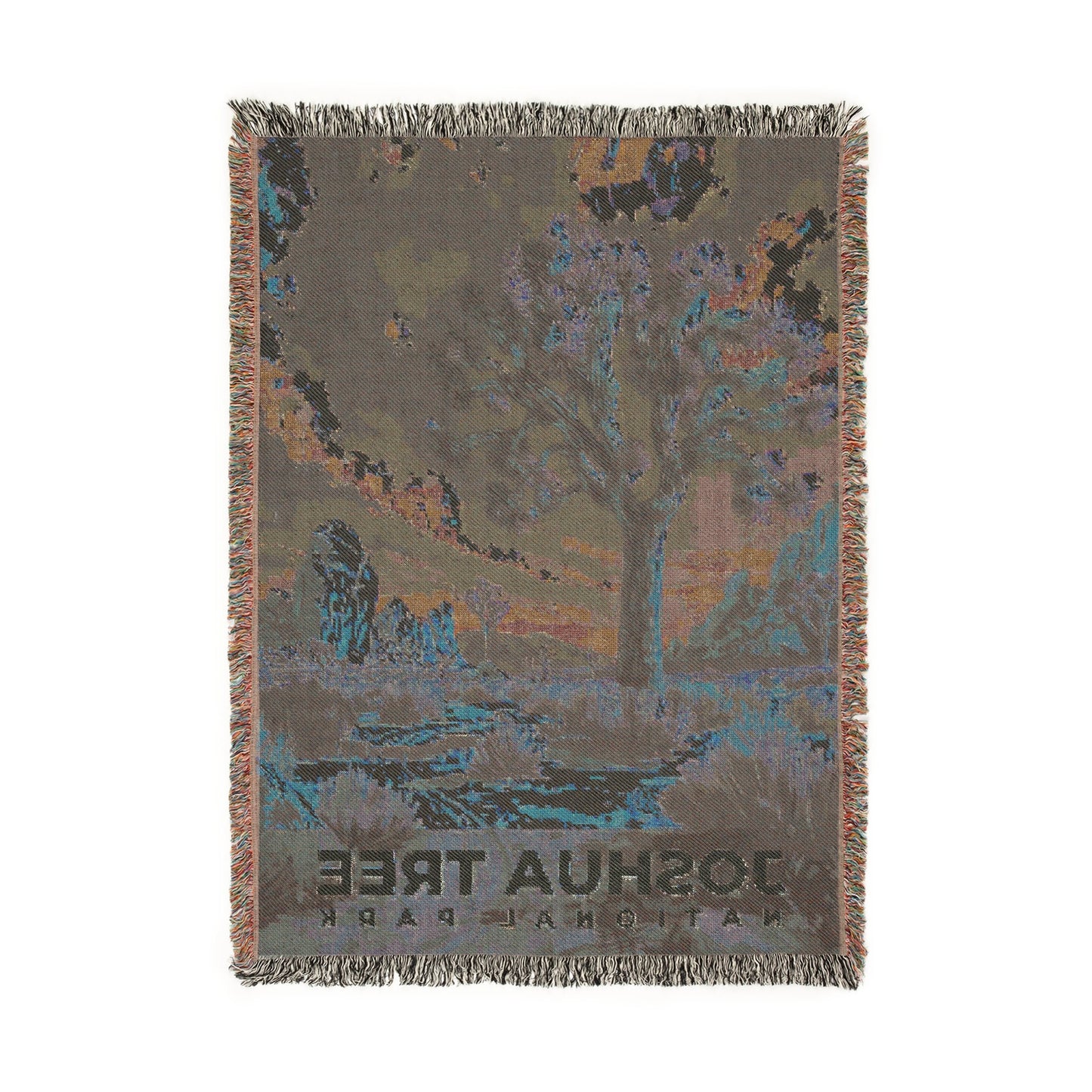 Joshua Tree National Park Woven Blanket | S14