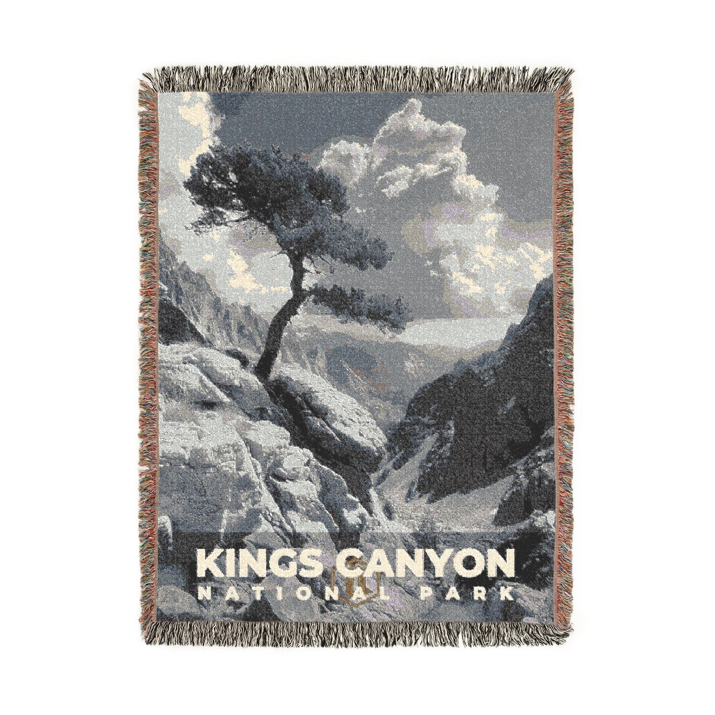 Kings Canyon National Park Woven Blanket | S15