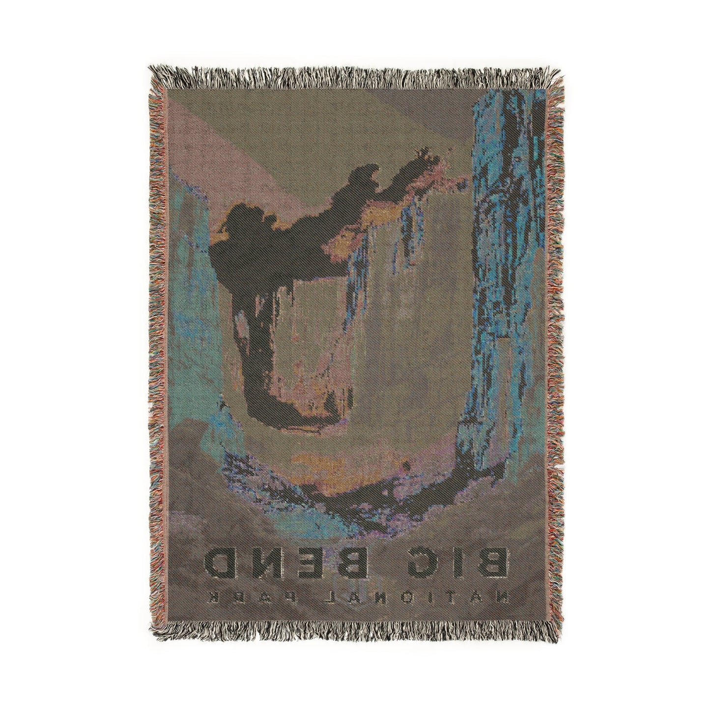 Big Bend National Park Woven Blanket | S13